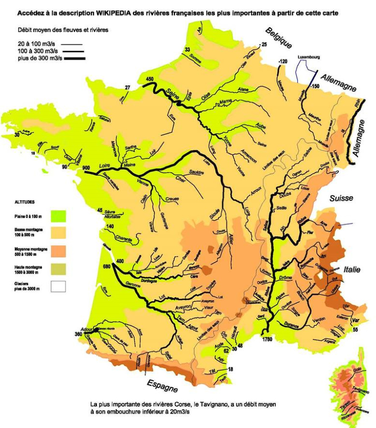 rivières françaises