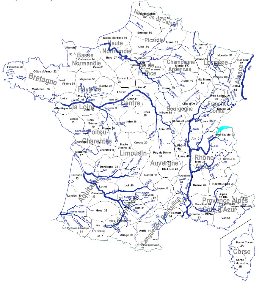 rivières françaises